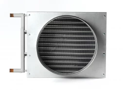 Канальный нагреватель-калорифер NWPk 200/3 водяной круглый Неватом