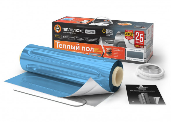 Нагревательный мат Теплолюкс Alumia 75 Вт/0,5 кв.м