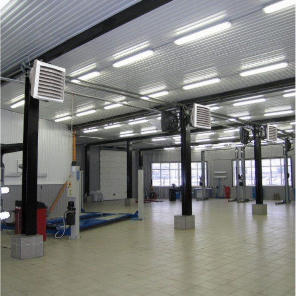 Водяной тепловентилятор Волкано РУ3 EC 13-75 кВт