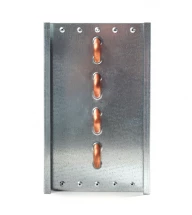 Канальный нагреватель-калорифер NWP-400-200/2-R водяной прямоугольный Неватом