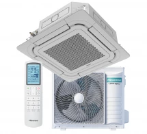 Кассетный инверторный кондиционер Hisense ACT-24UR4RJC8 | PE-QFA/CD | AUW-24U4RJ7